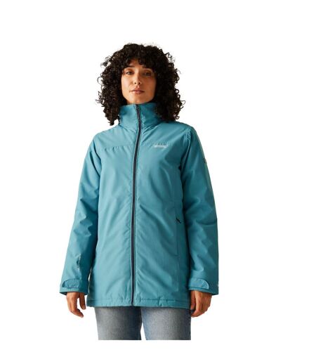 Womens/ladies Tamlin Insulated Waterproof Jacket Storm Blue Regatta