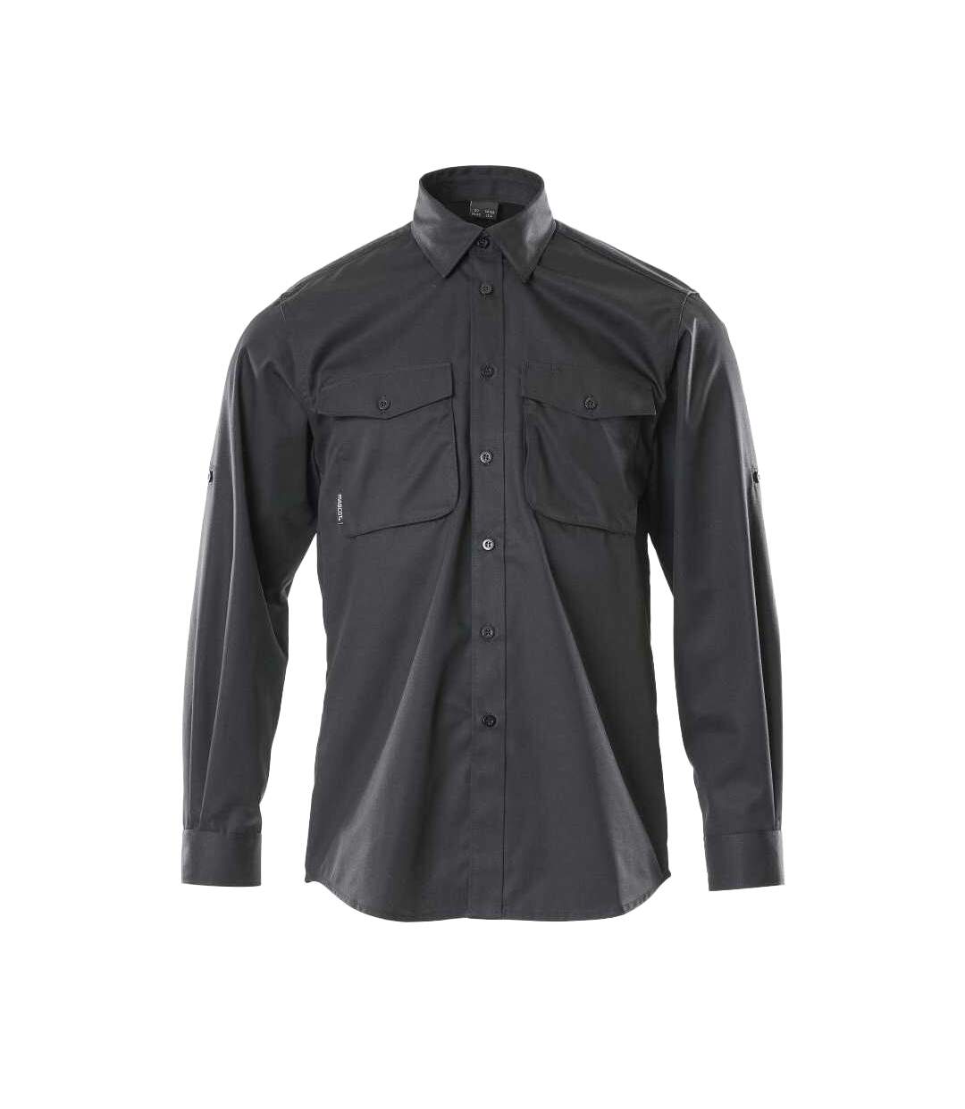 Mens Crossover Mesa Shirt Black Mascot-1