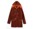 Manteau Polaire Grandes Tailles AXSLOVEN2M Marron/Orange (Axone)-5