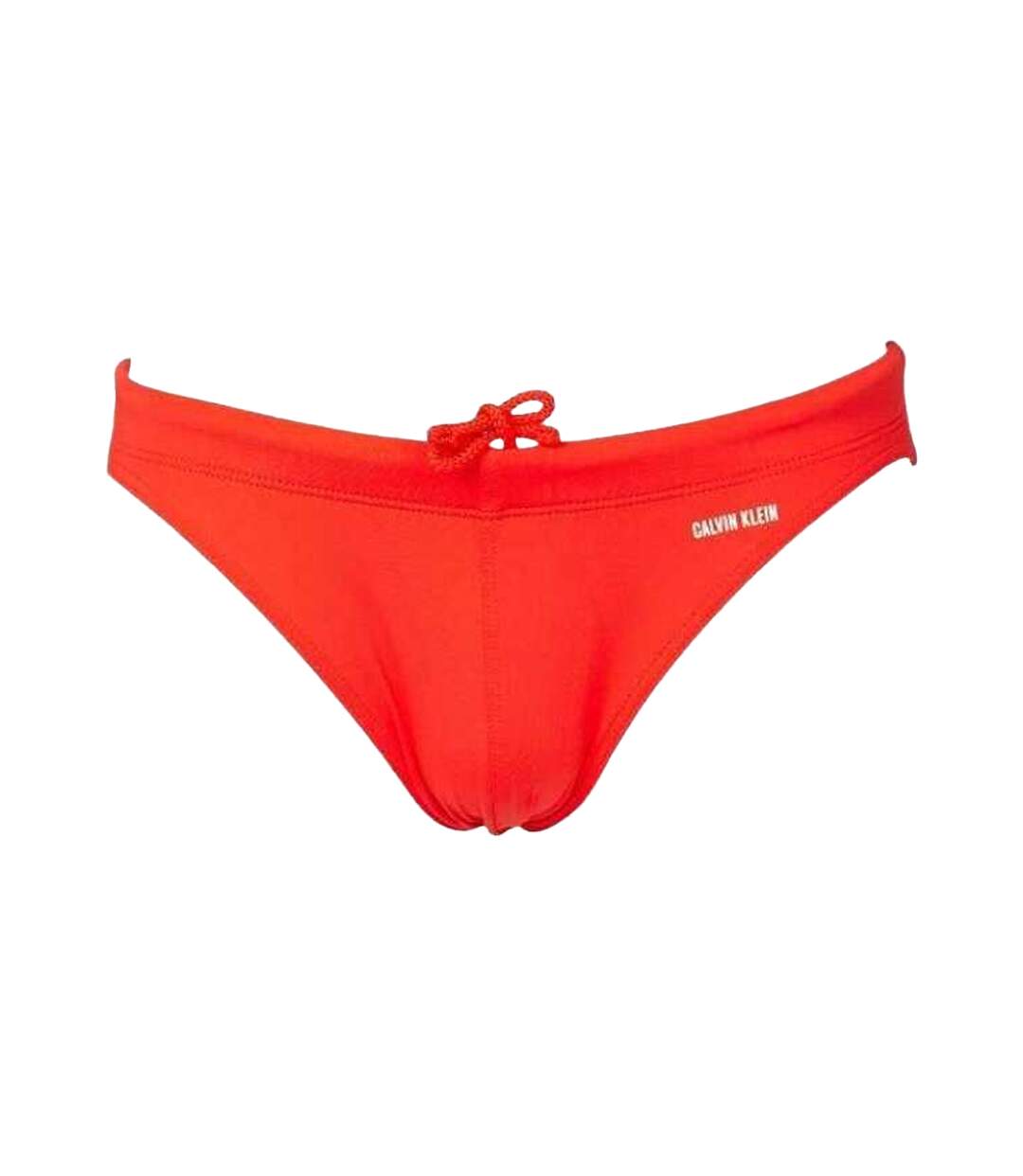 Slip De Bain Motif/style Logo Homme Rouge Calvin Klein-1