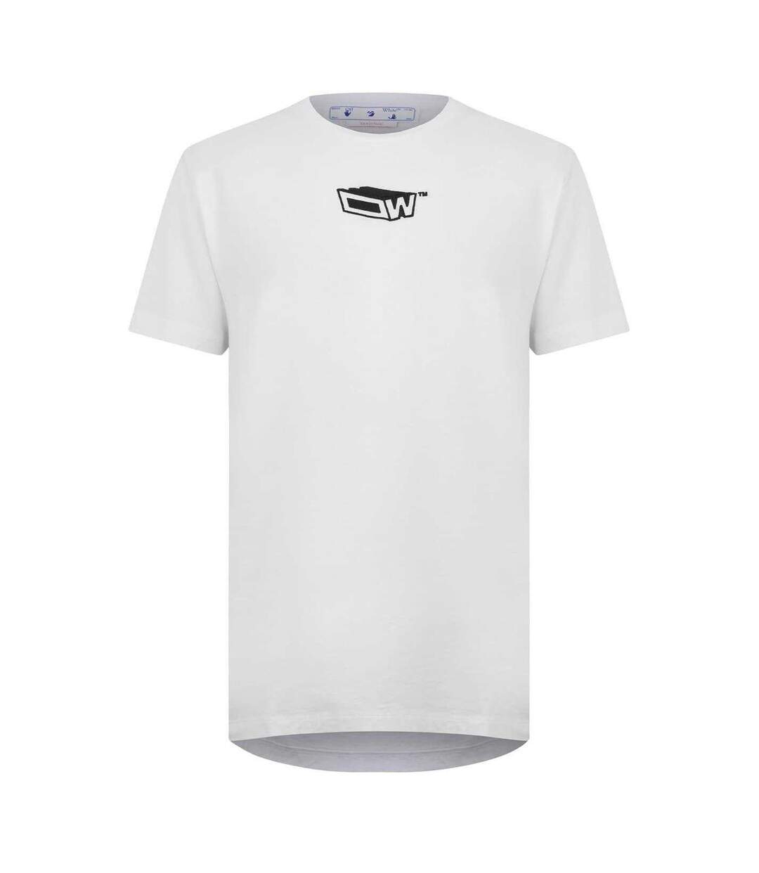 T-shirt Coupe Régulière Motif Génie Homme Blanc Off White-1