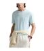 T-shirt Motif/style Brodé Homme Bleu Ciel Ralph Lauren-3