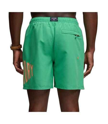 Maillot de bain vert/pêche homme superdry swim