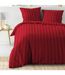 Parure de Lit 3 Pièces Cleo 240x220cm Rouge-1