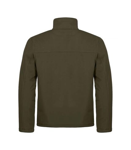 Clique Mens Padded Soft Shell Jacket (Fog Green) - UTUB105