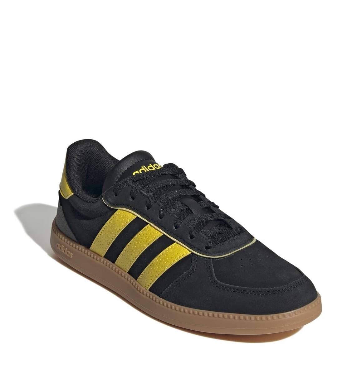 Baskets Sleek Femme Noir Jaune Marron Pâle Adidas-3