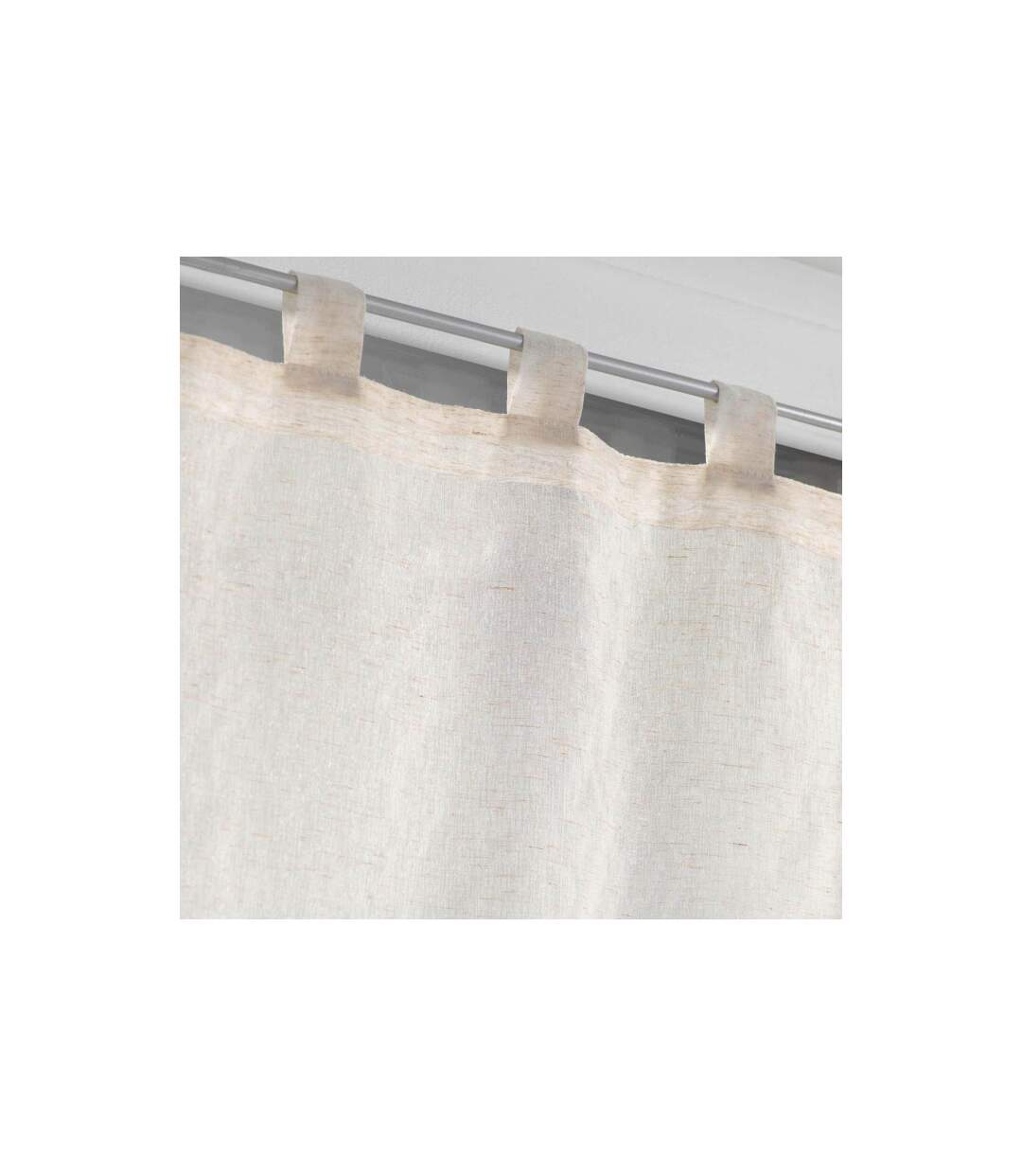 Paire de Voilages Norine 60x90cm Naturel-2