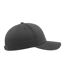 Classic Curved Snapback Baseball Cap Charcoal Flexfit-4