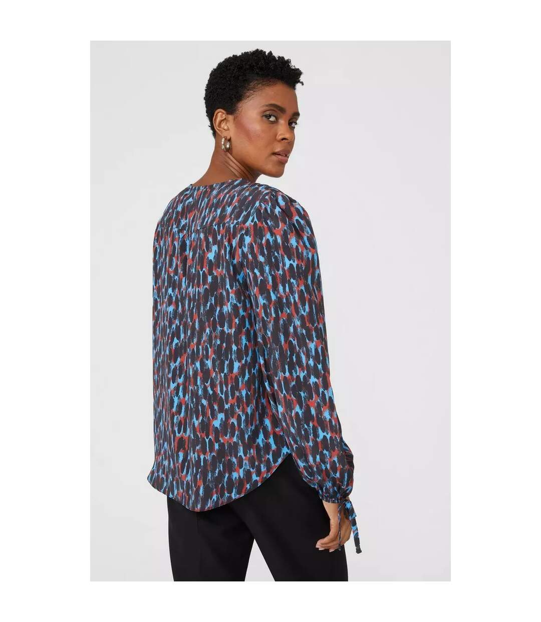 Blouse petite femme bleu Principles-2