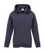 Veste À Capuche Motif/style Logo Femme Anthracite Slazenger-1