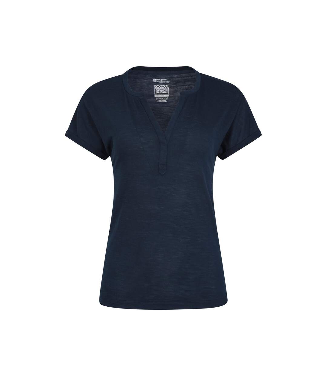 T-shirt skye femme bleu marine Mountain Warehouse-1