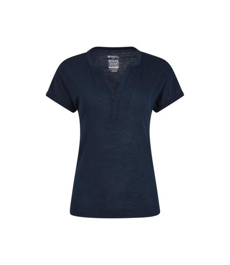 Mountain Warehouse - T-shirt SKYE - Femme (Bleu marine) - UTMW2443