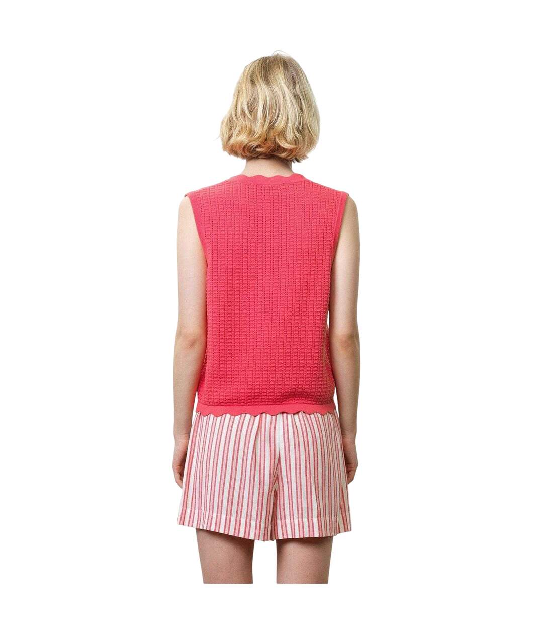 Débardeur Lois Femme Rose Fuchsia French Connection-3