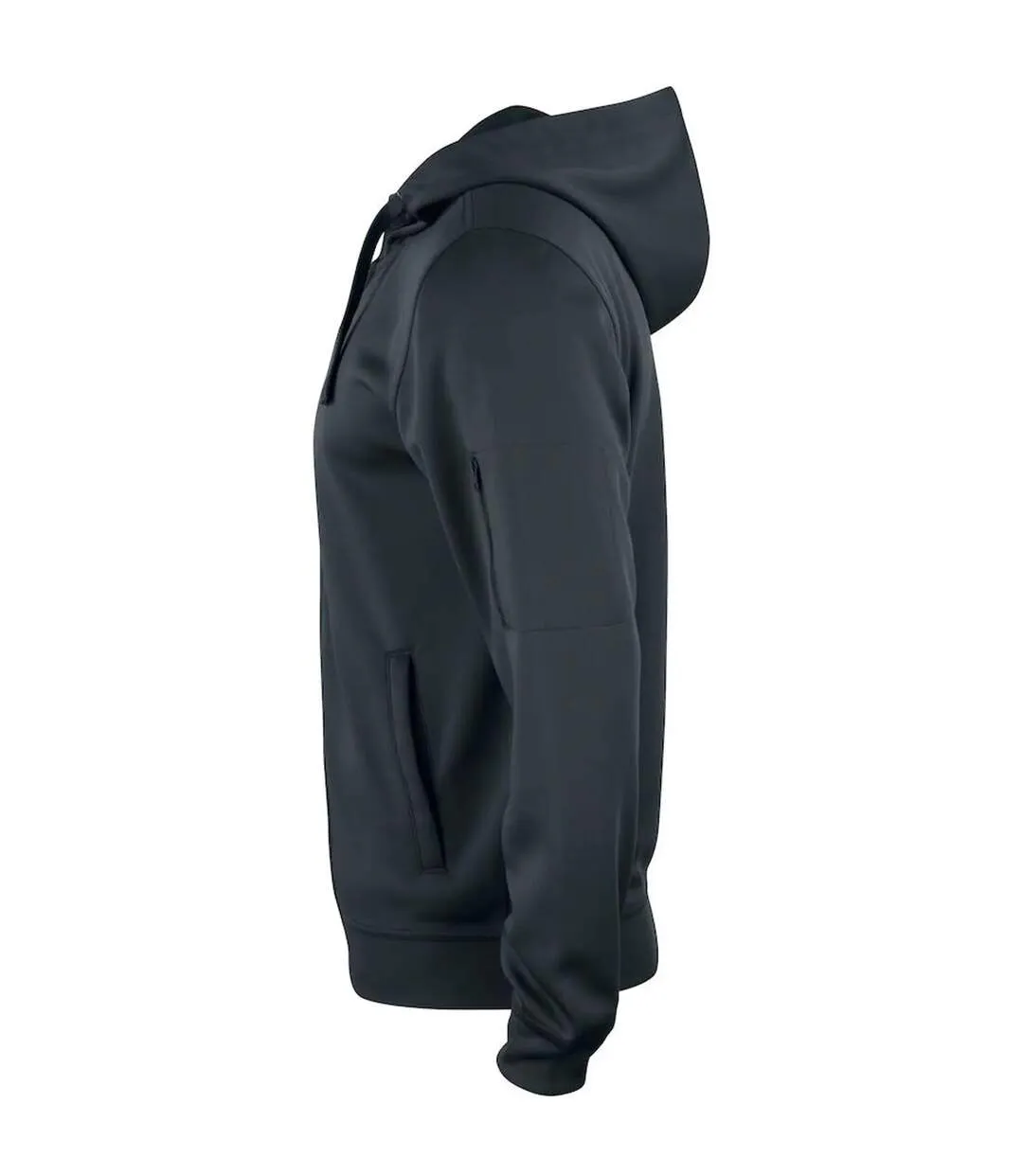 Veste À Capuche Basic Active Homme Noir Clique-3