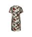 Robe T-shirt Motif/style Protéa Jacqueline Femme Blanc Neige CCDK Copenhagen-3