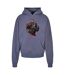Sweat À Capuche Flying High Homme Vieux Bleu Mister Tee-2