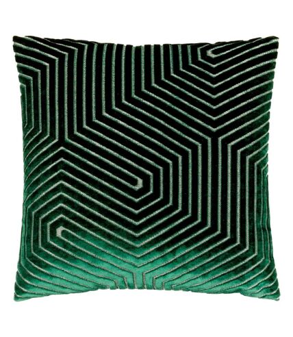 Evoke cut cushion cover 45cm x 45cm emerald Paoletti
