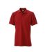Polo homme workwear - JN830 - rouge vin