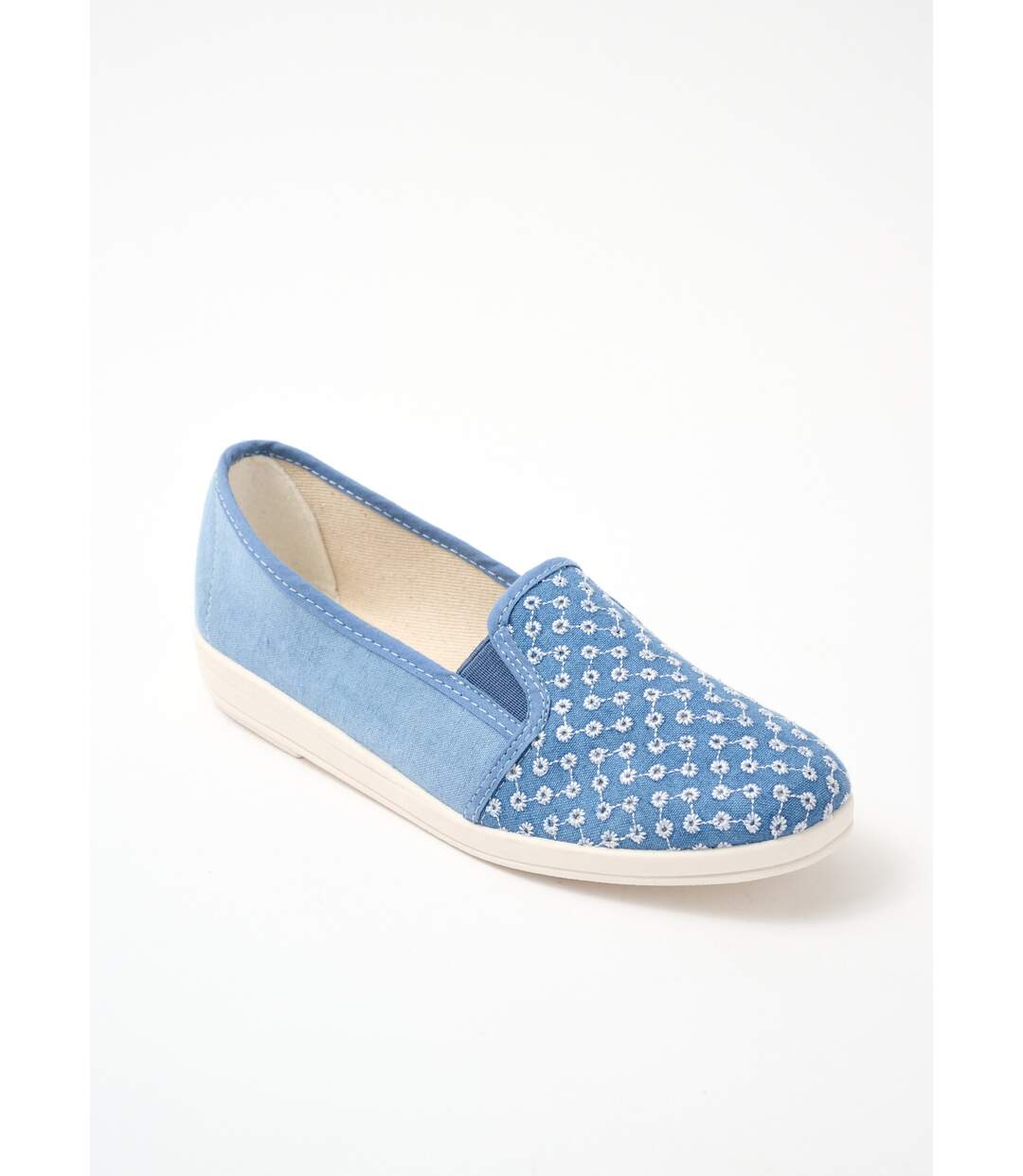 Mocassins largeur confort brodés-1