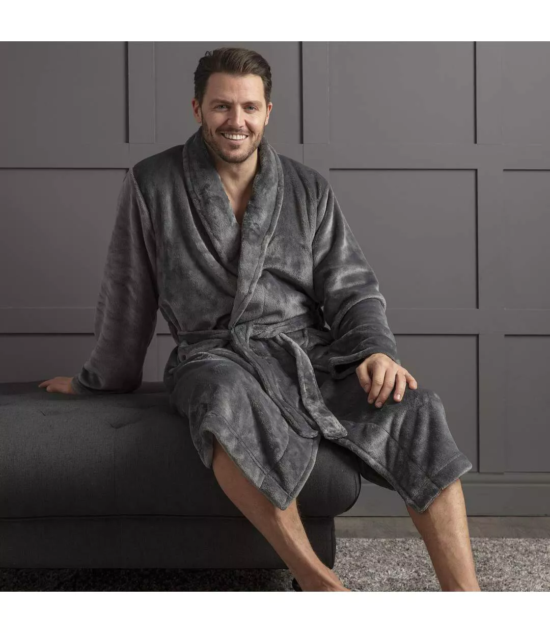 Heat Holders - Homme Peignoir Bain Hiver | Chaud Ultra Doux Robe Chambre-3