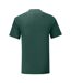 T-shirt manches courtes iconic homme vert forêt Fruit of the Loom