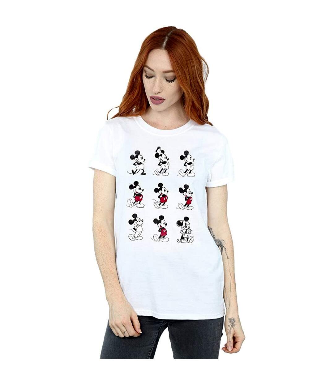 Disney - T-shirt - Femme (Blanc) - UTBI1290-2