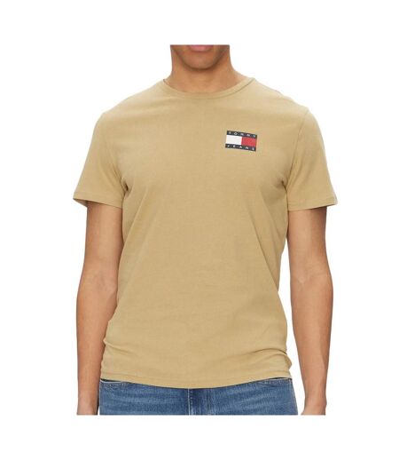 T-shirt beige homme tommy hilfiger tjm slim essential f - m