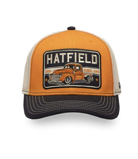 Casquette trucker avec filet souple en coton avec broderie Truck Hatfield