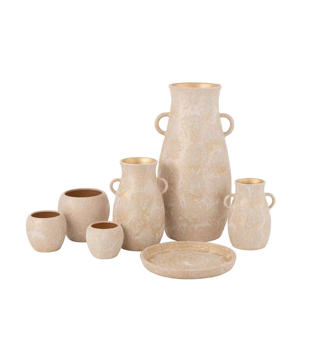 Vase en Terre Cuite Amphore 30cm Rose-4