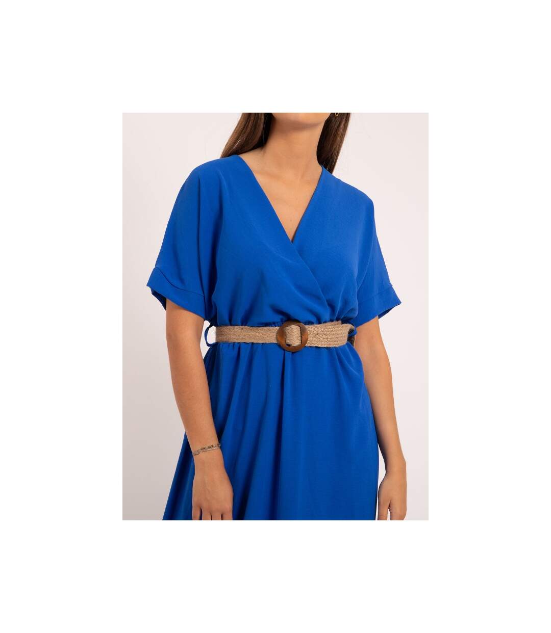 Robe longue et ceinture ICALEST - Dona X Lisa-3