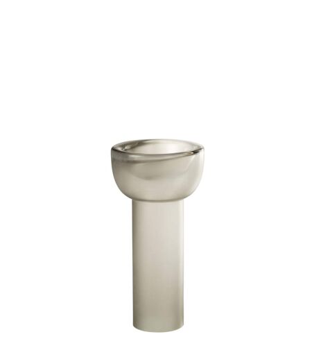 Vase Chandelier en Verre Yoko 32cm Grège