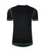 Umbro - T-shirt PRO - Homme (Noir / Vert) - UTUO1718