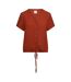 Haut beatrice femme rouge rouille Trespass-1