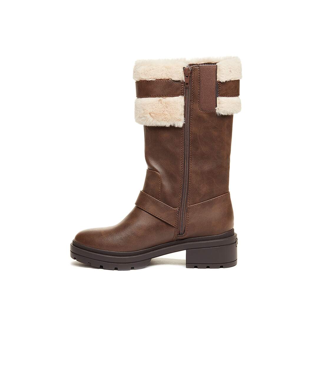 Bottes hauteur genoux igloo femme marron Rocket Dog-3