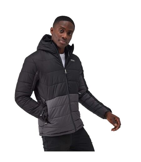 Mens Nevado Vi Padded Jacket Black Dark Grey Regatta
