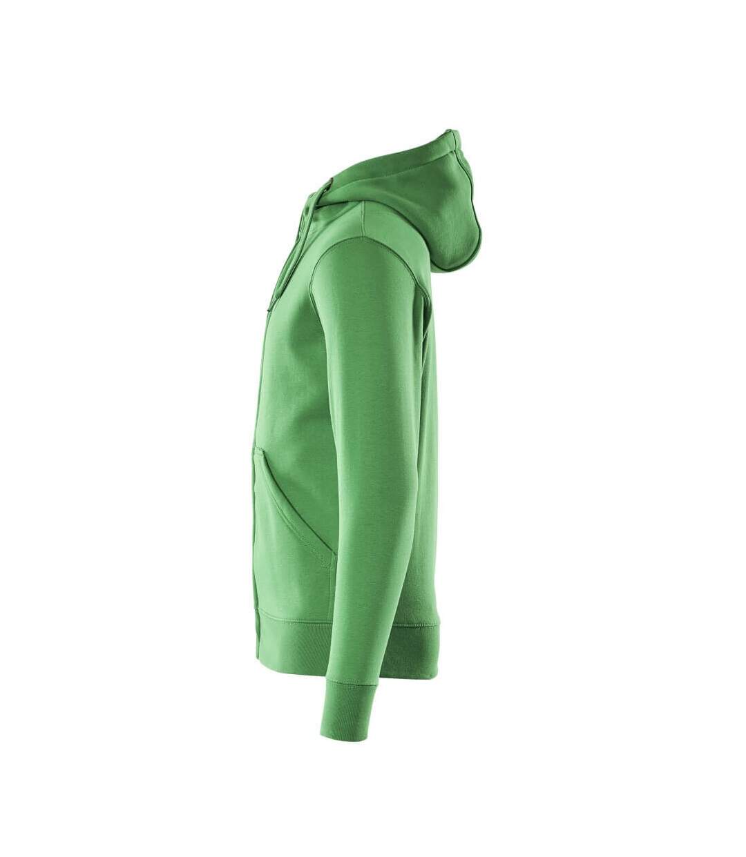 Mens Crossover Gimont Full Zip Hoodie Grass Green Mascot-3