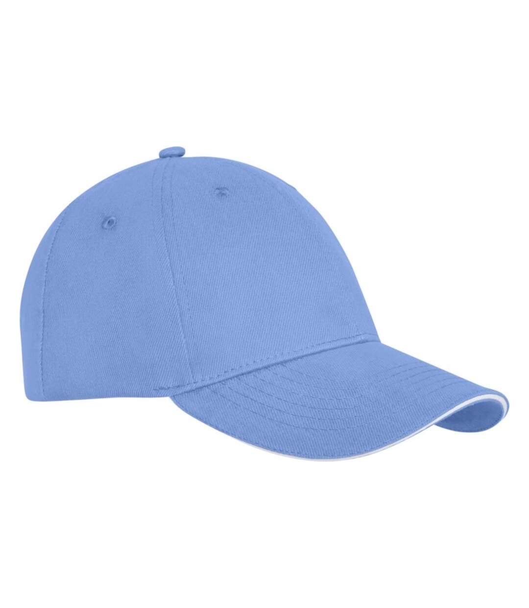 Casquette darton sandwich adulte bleu clair Elevate-4