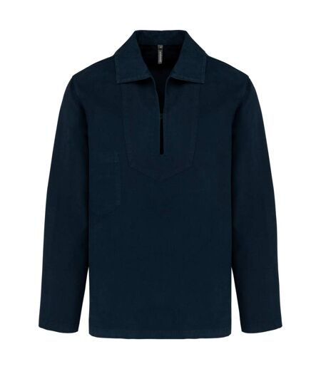 Vareuse en coton pour homme - K561 - bleu marine
