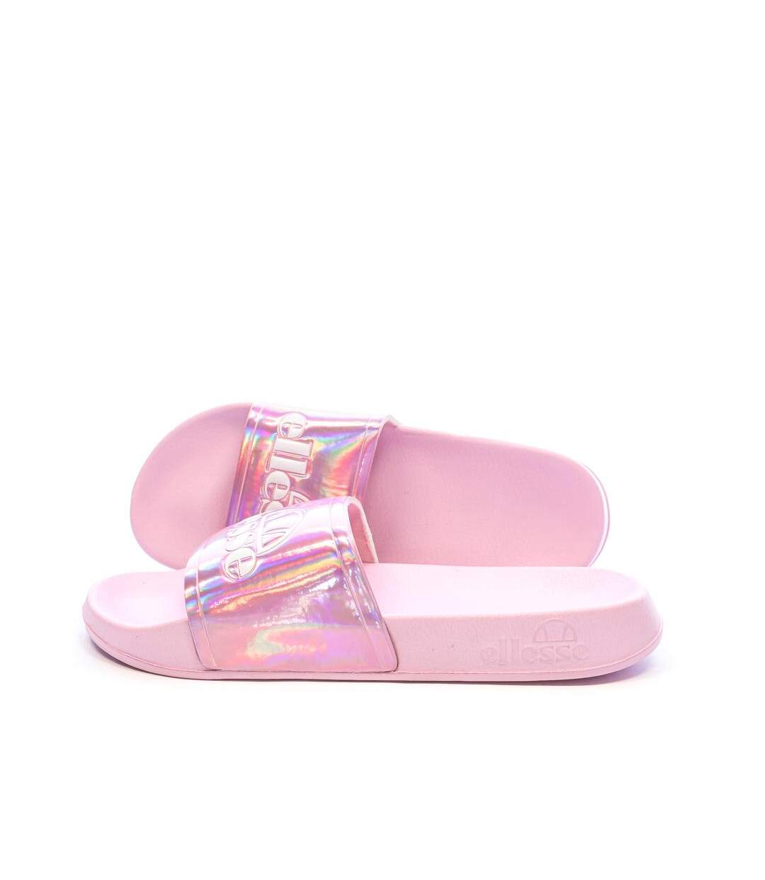 Claquettes roses femme ellesse demi-1