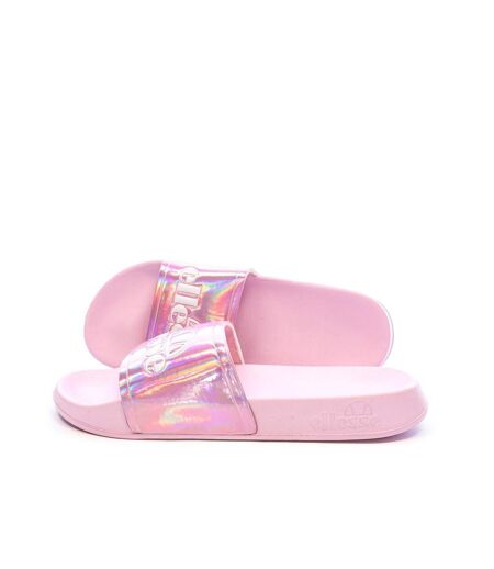 Claquettes roses femme ellesse demi