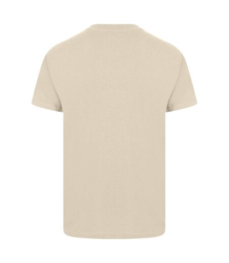 Unisex adult ringspun cotton natural t-shirt sand Casual Classics