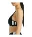 Brassière Motif/style 3 Rayures Essentials Femme Noir Adidas-4