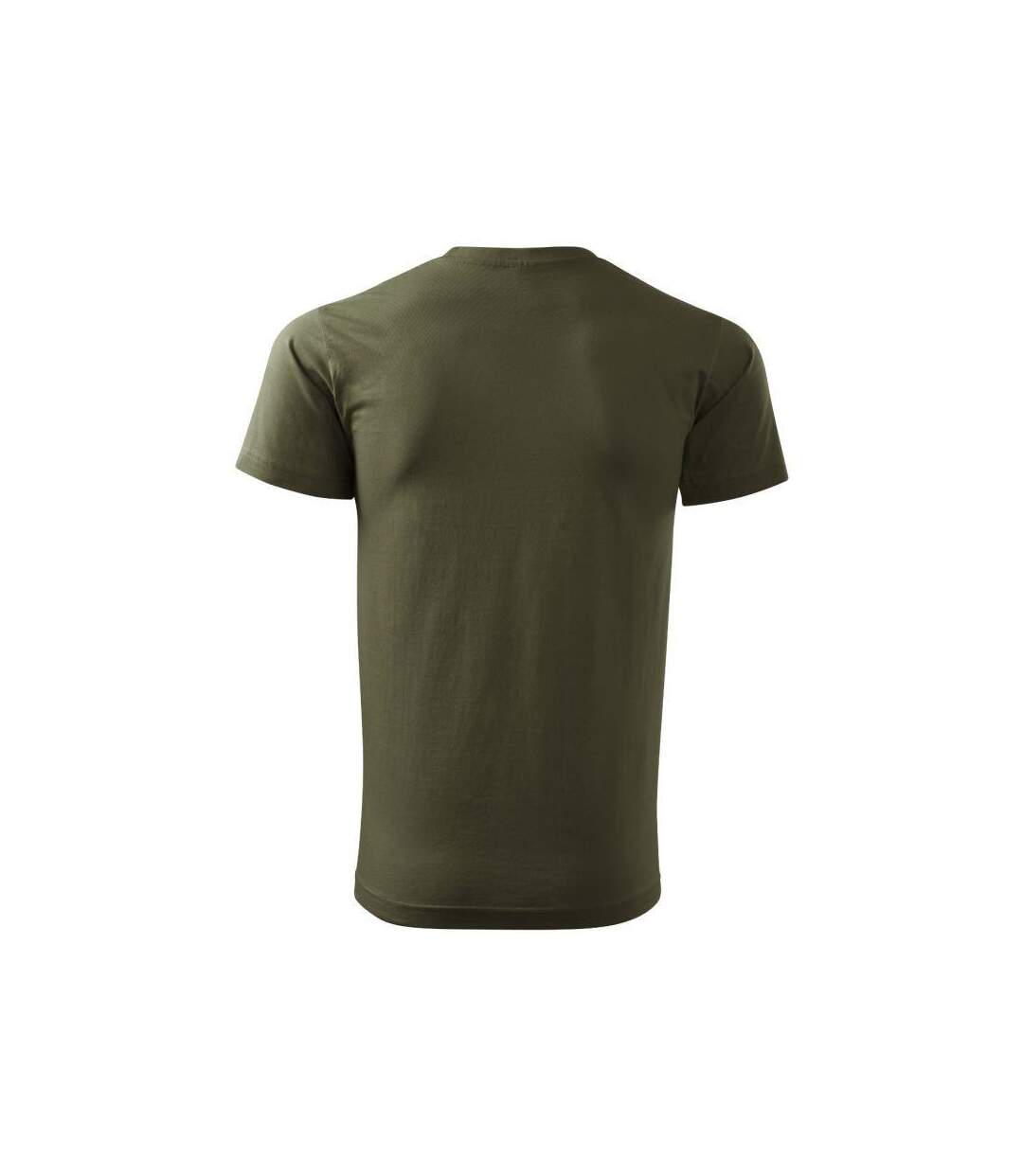 Mens Heavy New T-shirt Dark Khaki Green Malfini-2