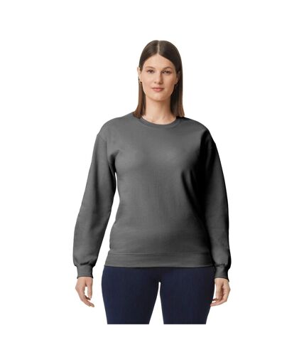 Gildan Mens Softstyle Midweight Sweatshirt (Charcoal) - UTPC5651