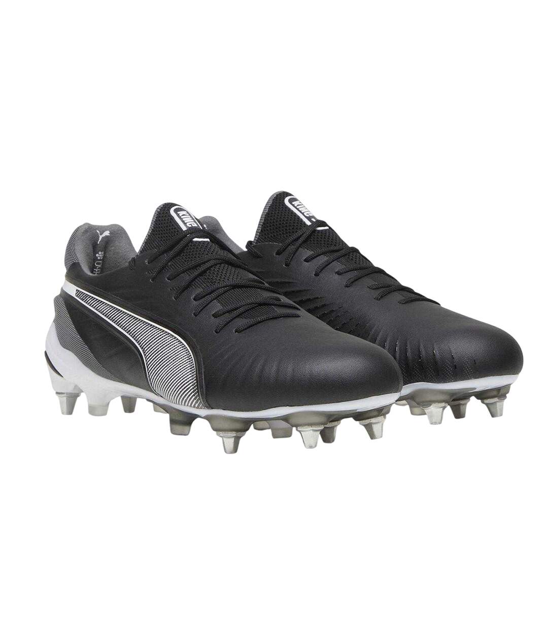Mens King Ultimate Sport Soft Ground Football Boots  Black Puma-1