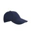 Casquette de baseball en coton brossé pour enfants et adolescents marine L-Merch-1