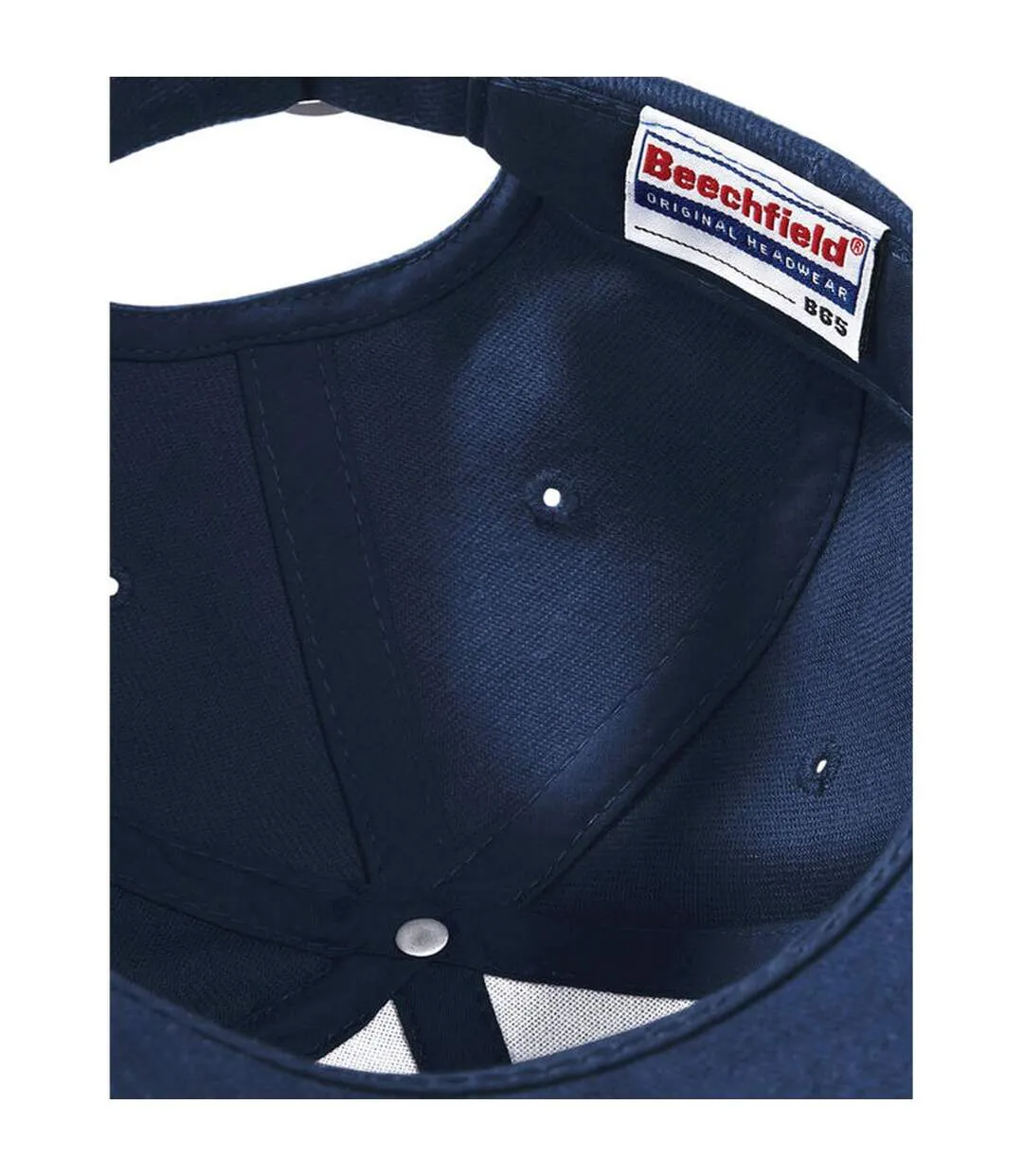 Casquette De Baseball Pro-style Adulte Bleu Marine Beige Gris Beechfield-3