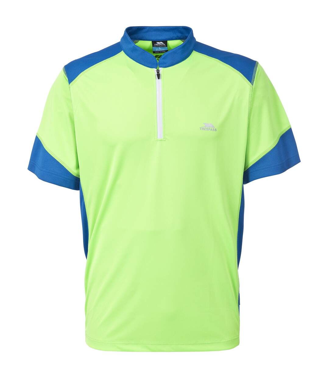 Trespass Mens Dudley Short Sleeve Cycling Top (Green Gecko)