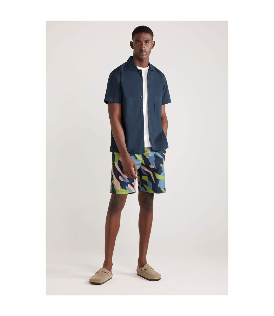 Short De Bain Colbert Homme Bleu Marine Farah-2