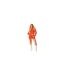 Mini Jupe Femme Orange Missy Empire-1